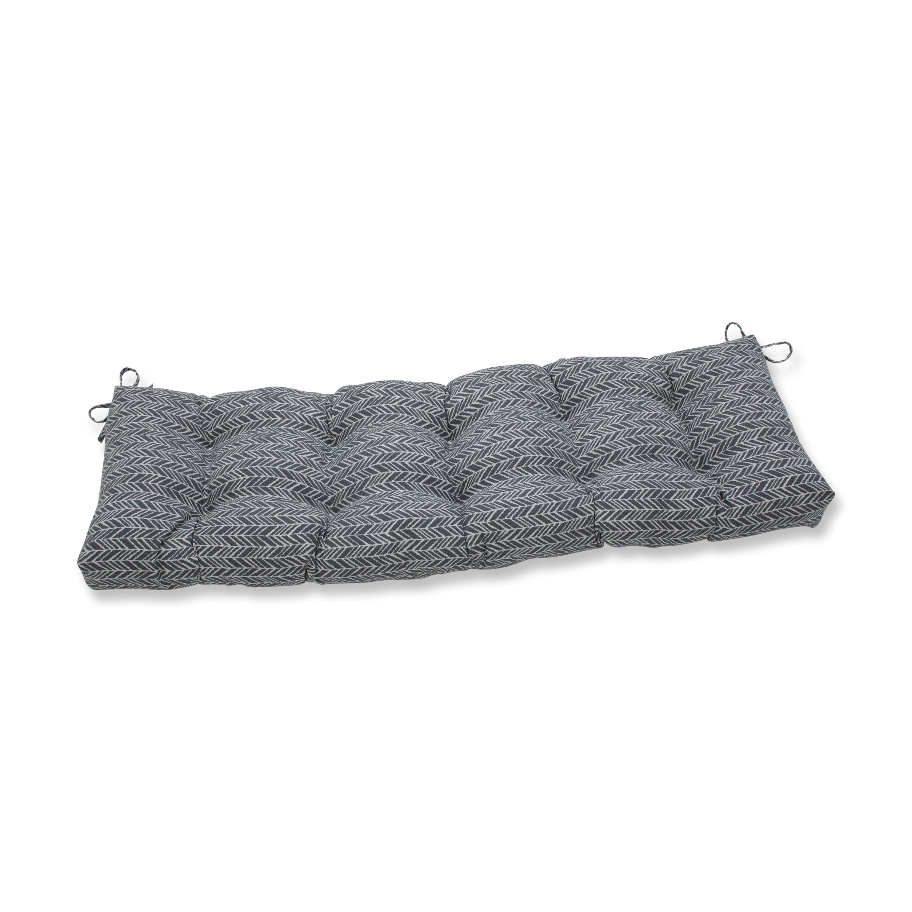 Herringbone Slate 56" Blown Bench