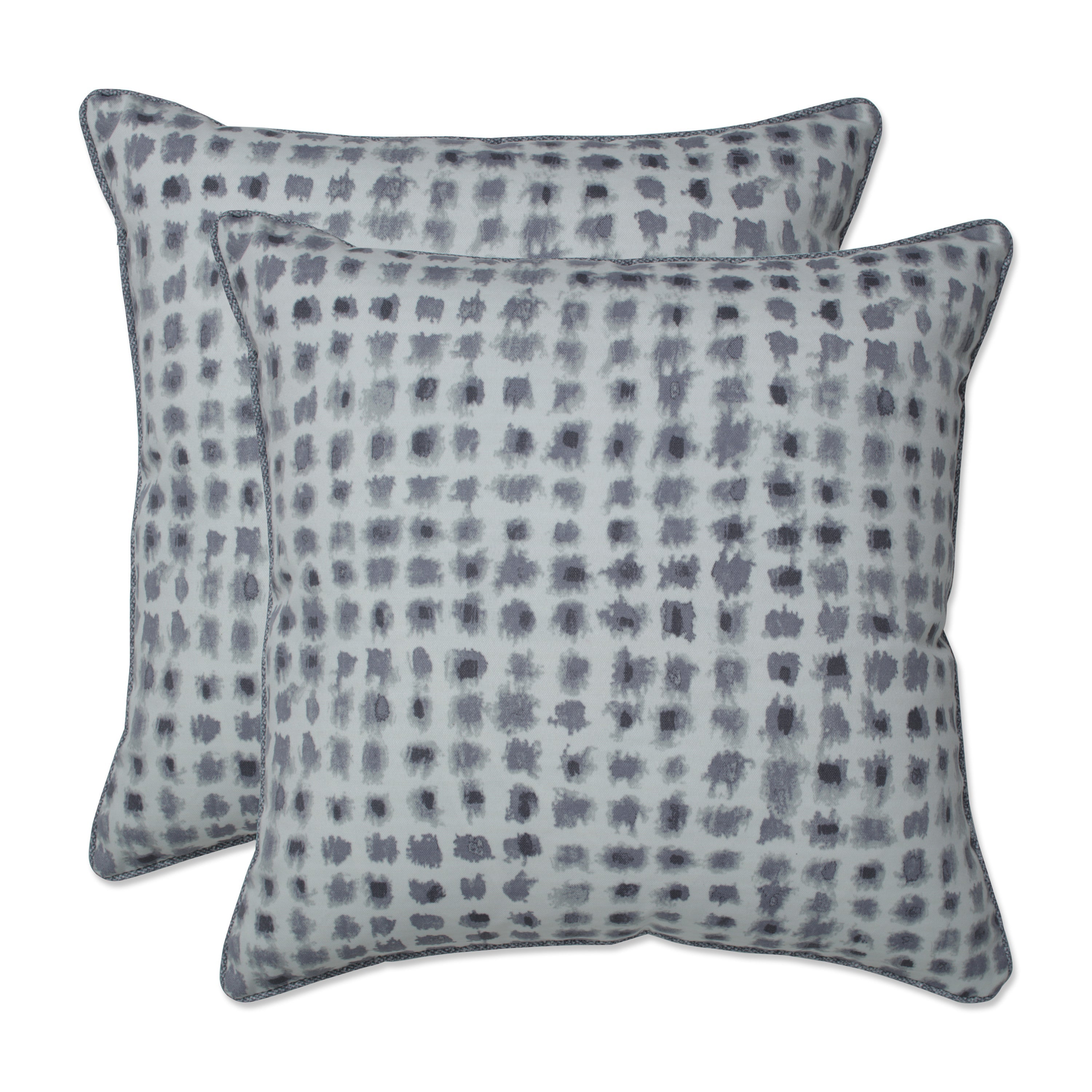 Alauda Frost 18.5-Inch Throw Pillow (Set Of 2)