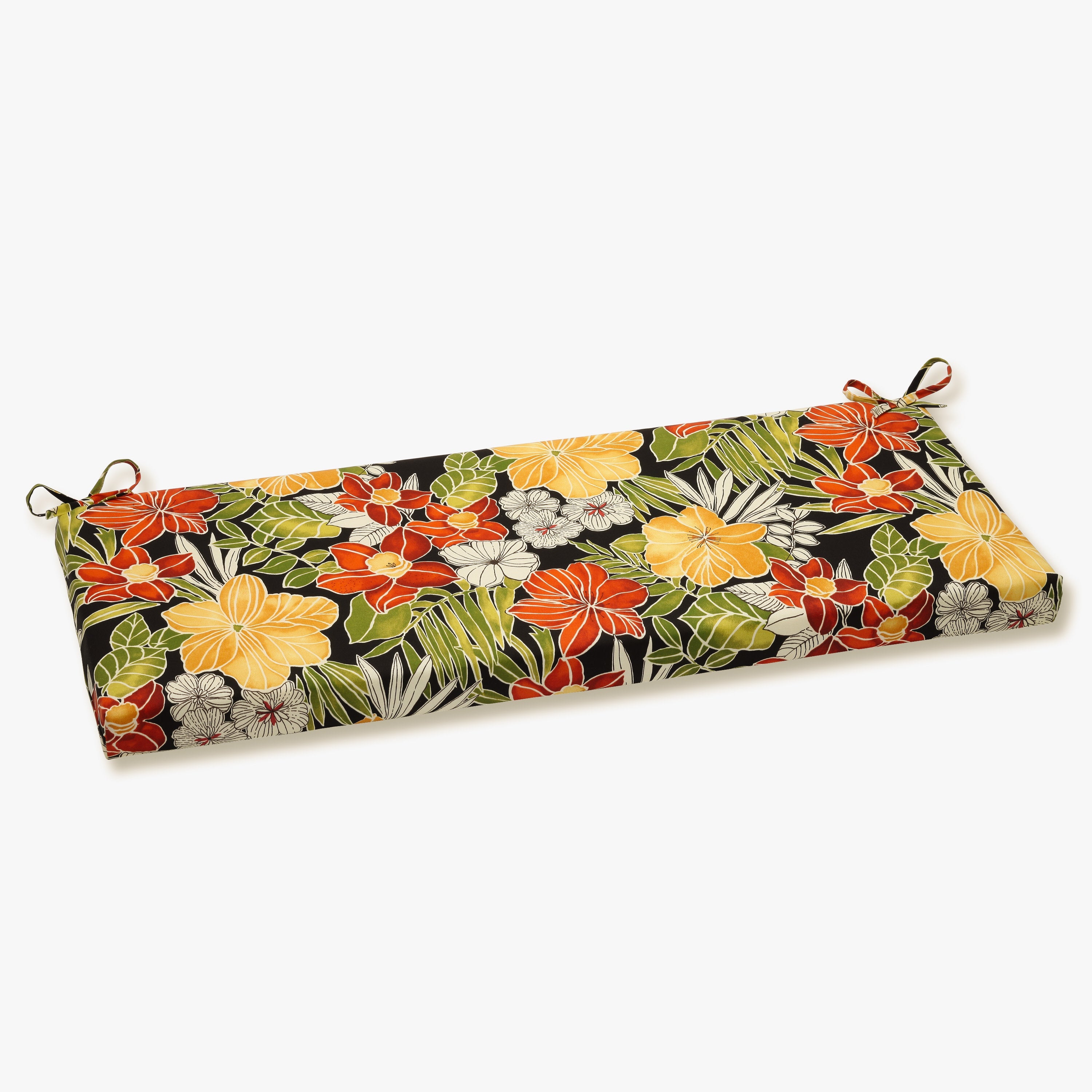 Outdoor/Indoor Clemens Noir Bench Cushion