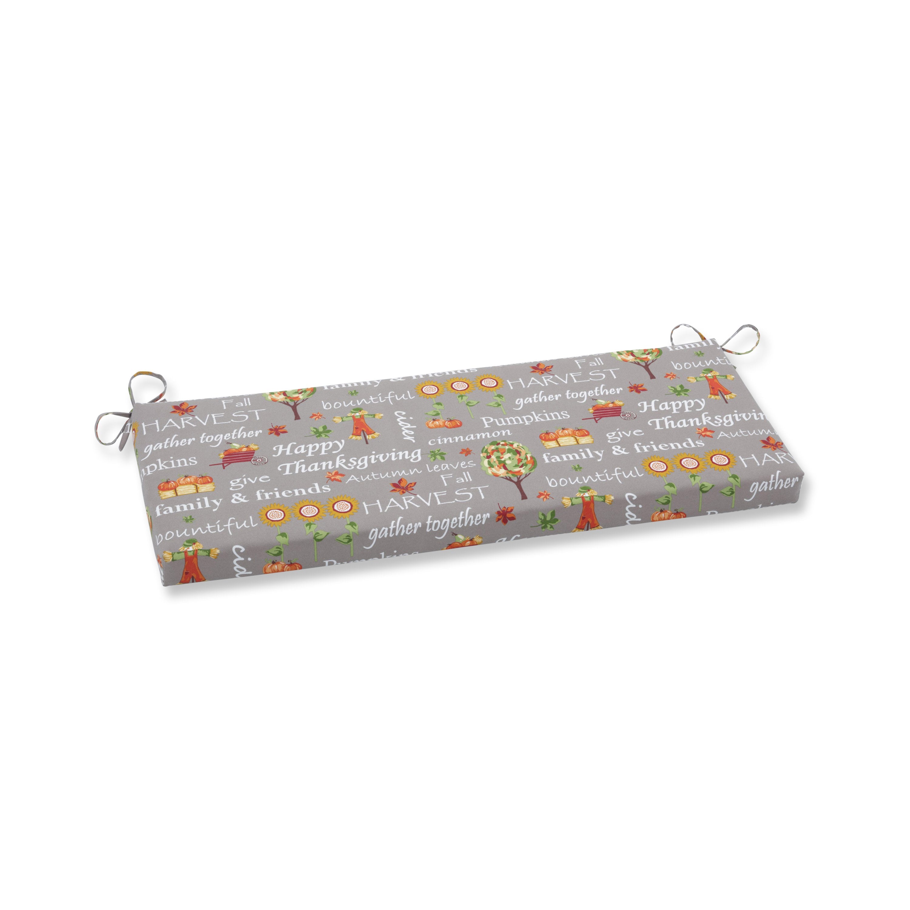 Autumn Harvest Haystack Bench Cushion