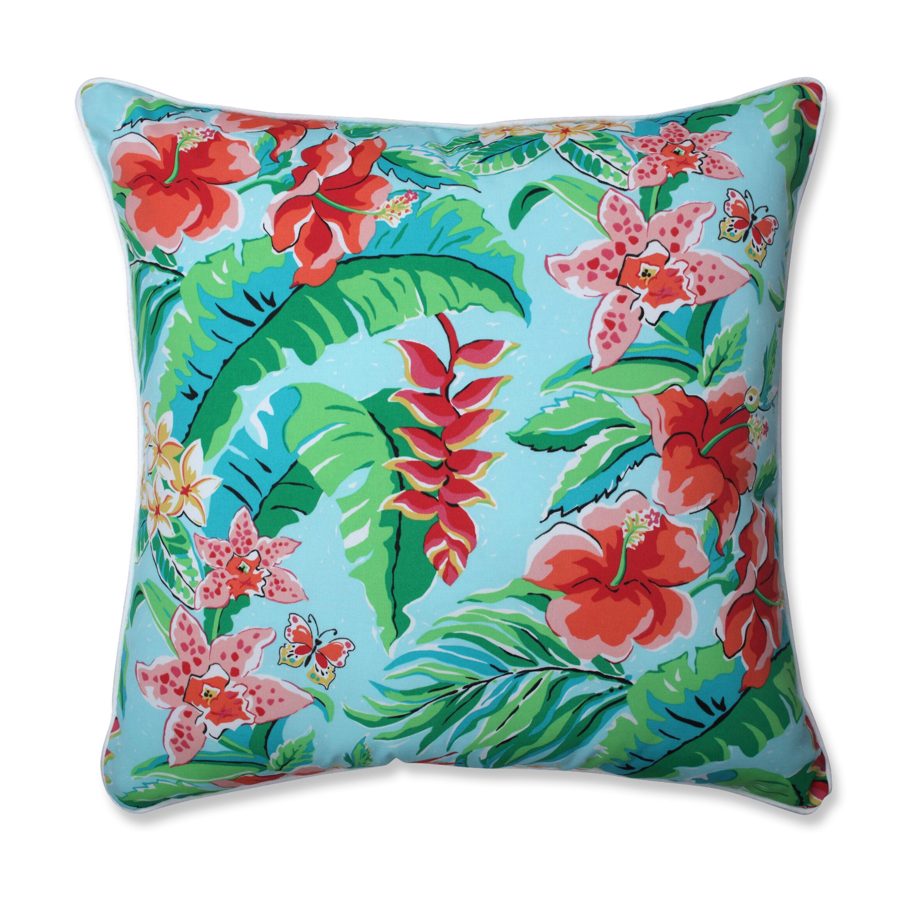 Tropical Paradise 25-Inch Floor Pillow